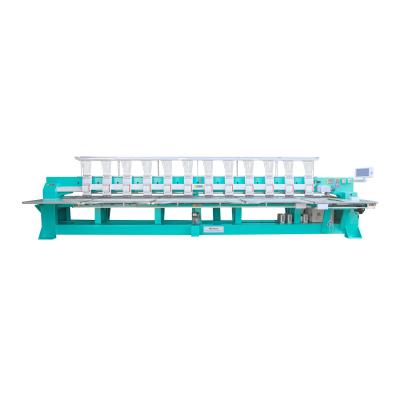 China Durable Flat Embroidery Machine / Computer Embroidery Machine 12 Head for sale