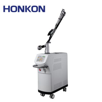 China Pigment Removal HONKON Q Switched ND Yag Laser Beauty Machine For Tattoo Removal for sale