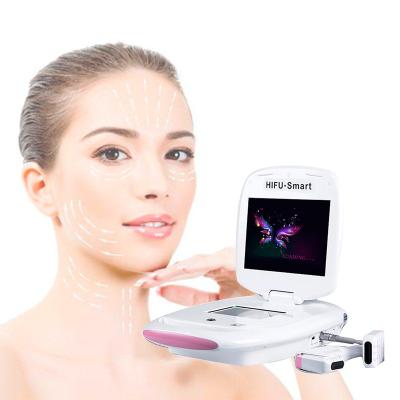 China Skin Tightening Smart Lifting Handheld SMAS Wrinkle Removal Face Mini Hifu High Intensity Focused Ultrasound Machine for sale