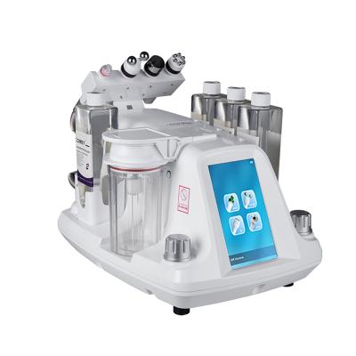 China Skin Rejuvenation 6 in 1 Hydra Dermabrasion Diamond Peeling and Facial Jet Beauty Aqua Peel Water Dermabrasion Skin Machine for sale