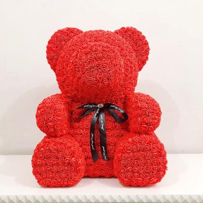 China 2019 best friend big gift 70cm 70cm pink bear wedding party decoration valentine's day with gift box for sale