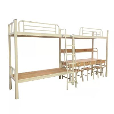 China Modern Three Person Apartment Plastic Wooden Rectangle Medium Ladder Student Bed for sale