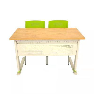 China Sturdy high-end, high-grade double desk with competitive price for sale