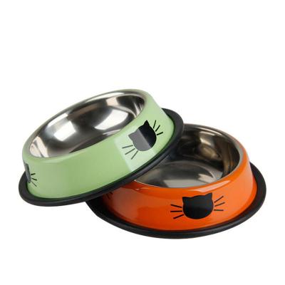 China Manufacturer Sells Directly Stainless Steel Cat Bowl And Dog Bowl Sustainable Pet Product for sale