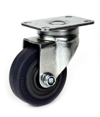 China Medium Duty Furniture PU Caster Wheels Wholesale Price for sale