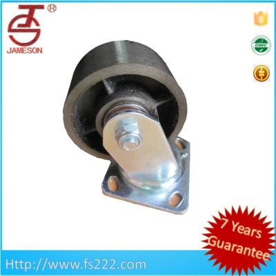 China Heavy Duty Antique Filter Industry Metal Cast Iron Caster for sale