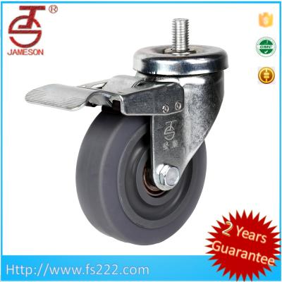 China Hardcart Pallet Truck Nylon/PU/Rubber Steer Wheel Caster for sale