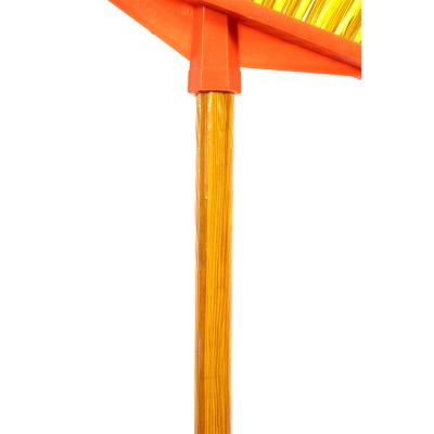 China Home Used Indoor Broom Wooden Broom With Short Stick Handle Broom Stick for sale