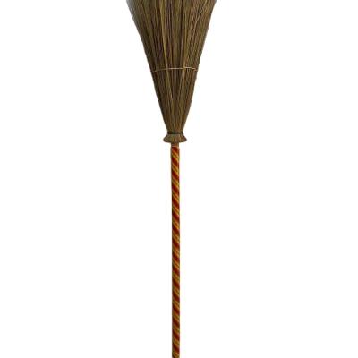 China High Quality Eco-friendly Handwoven Indonesian Sunflower Stem Brooms for sale