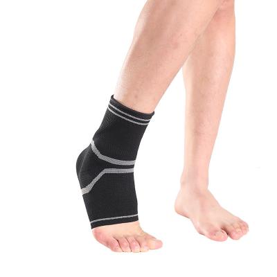 China Elasticity Premium Quality Breathable Knitting Ankle Brace Running Breathable Ankle Support for sale