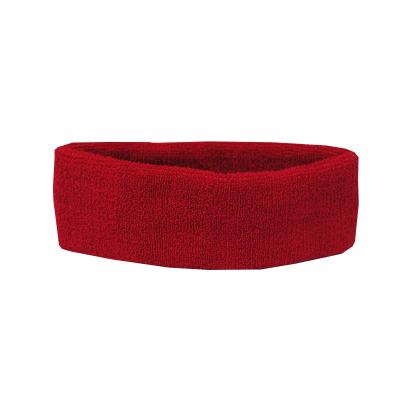 China Wholesale Sports Sports Headband Red Workout Running Headband Elastic And Breathable for sale