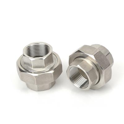 China Stainless Steel Union Pipe Fitting Carbon Steel Threaded Butt Welding (Biological Warfare Unions) for sale