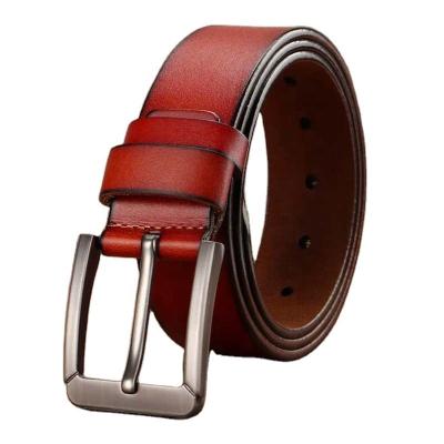 China Gift Casual Style Natural Men Ally To Buckle Luxury Brand Genuine Leather Waist Belt for sale