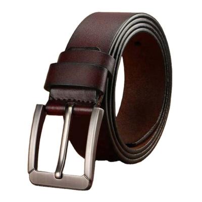 China 2022 gift newcomers alloy sliver buckle leather belt buckle the real one for men for sale