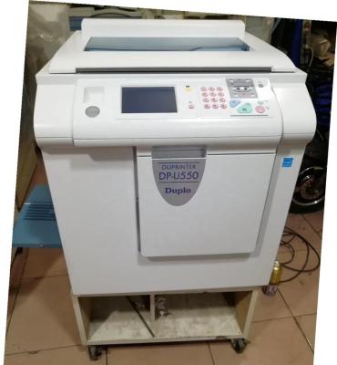 China PrintCopy Digital Fax Scanning Duplo DP-U550 Duplicator, A3 DUPRINTER for sale