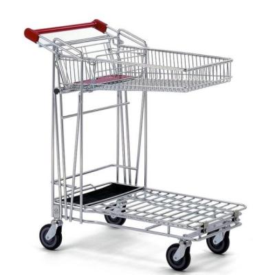 China China Manufacturer Lightweight Shopping Basket Trolley, Grocery Trolley for sale