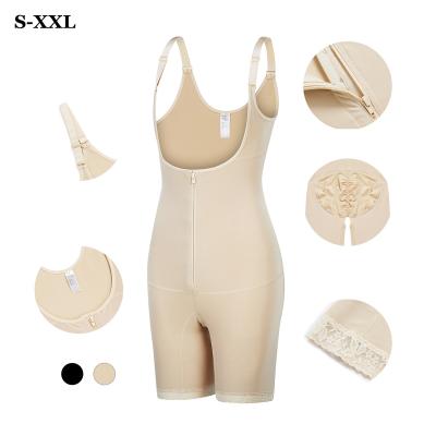 China Slim Reductoras de Xxxl Colombianas Body Shaper Breathable Latex Body Belt Tummy Control Slim Shapewear with Zipper for Women for sale