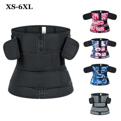 China Neoprene Breathable Custom Waist Trainer Belt For Ladies Logo Waist Trimmer Shaper Three Waist Trainer Women for sale