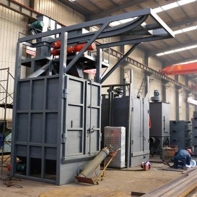 China Metal Surface Cleaning Wholesale Hook Shot Blasting Machine / Q37 Series Shot Blasting Machine for sale