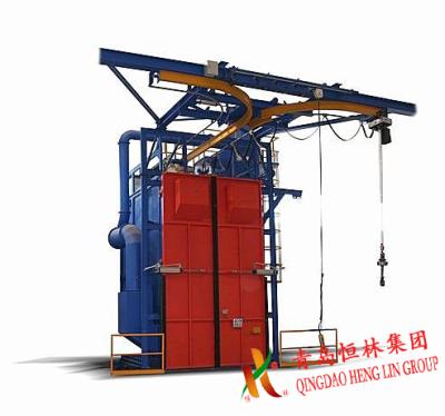 China High Efficiency And Economical High Performance Hook Shot Blasting Machine Q37 , Sand Blasting Device for sale