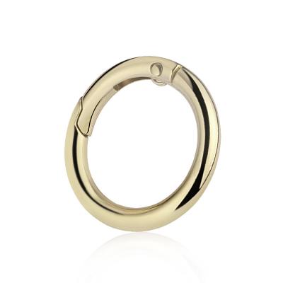 China Hot Selling Spring Rings Luggage Accessories Zinc Alloy Metal Open Key Ring For Bag Hardware Accessories Wholesale Buckle for sale