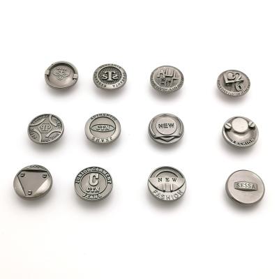 China washable 20MM 18MM 17MM15MM METAL FASHION USED SOUTH JEANS BUTTON for sale