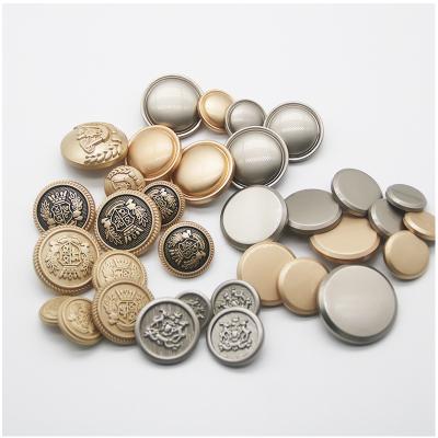 China Viable the manufacturer recommends the pure exquisite high-grade mushroom bread bald head metal casual suit button for sale