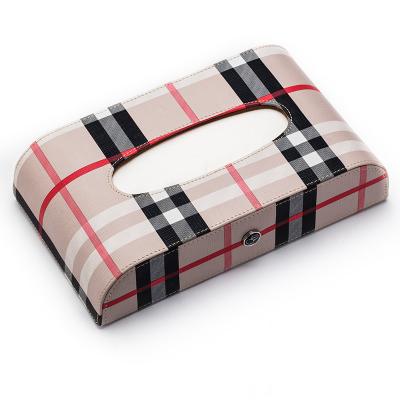 China non-toxic & 2022 Hot Custom Black Red Non Slip Tissue Box For Car Hotel Office Home Restaurant High Temperature Resistance Facial Tissue Holder Box for sale