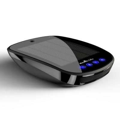 China Solar Powered 2022 Fully Stocked With Wholesale Price Black ABS Car Air Cleaners for sale