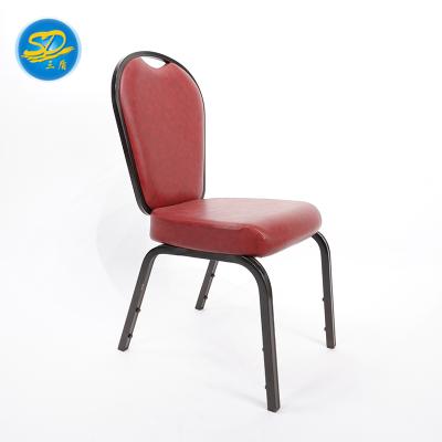 China Hall Furniture Stacking Aluminum Banquet Chair Commercial Hotel Furniture for sale