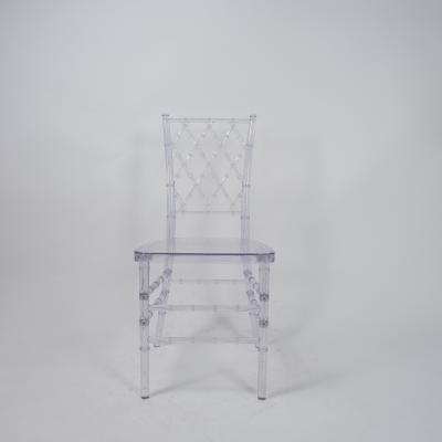 中国 Transparent Chair Acrylic Acrylic Party Chairs Hotel Banquet Restaurant 販売のため