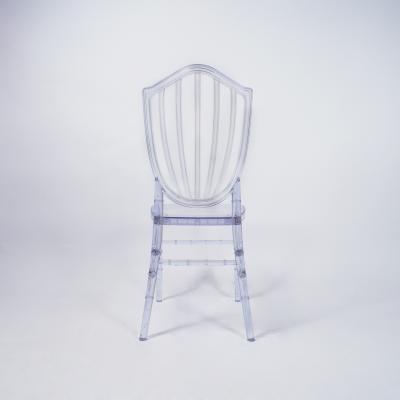 China White Acrylic Chairs Acrylic Party Chairs For Kitchen , Home Office for sale