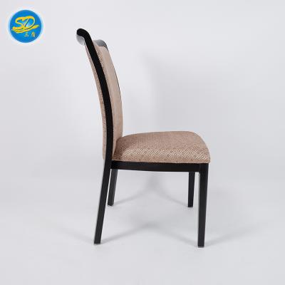 China Competitive Metal Dining Room Chair For Commercial Hotel Furniture With Good Quality for sale