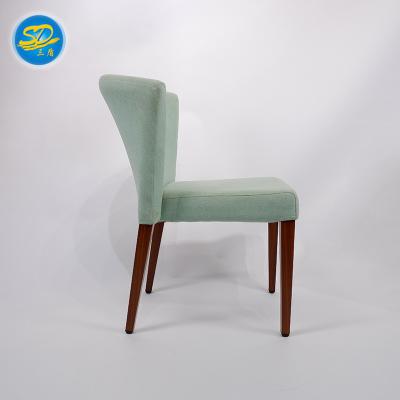 China Contemporary High Back Dining Leather Chairs Hot Sale With Cheap Price For Hotel Furniture Te koop