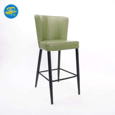 Cina SAN DUN Stainless Steel Bar High Leg Chair For Dining Room Furniture in vendita