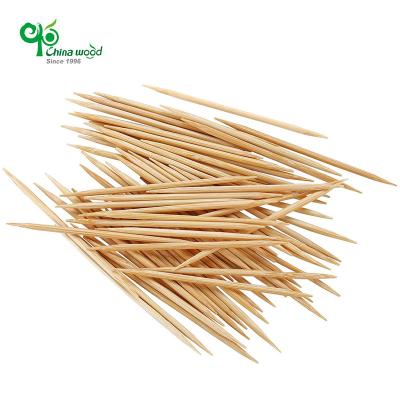 China Disposable Convenience Natural Paper Wrapped Three Sides Sealed Bamboo Toothpicks Made In China for sale