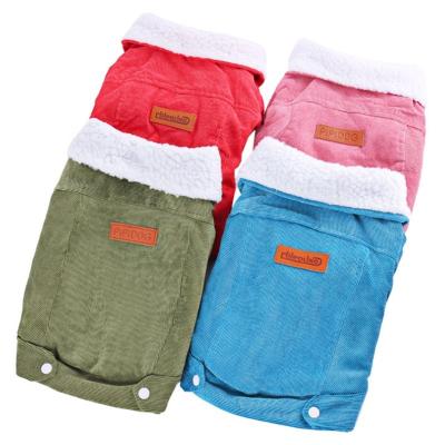 China Viable Coat Puppy Winter Warm Dog Jacket Dogs Hoodie Apparel For Small Medium Pets Cat Clothes for sale