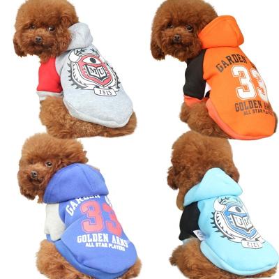 China New Stocked Dog Clothes Dog Coat Jacket For Small Dogs Cat Hoodie Shirt Chihuahua Pet Clothes Warm Spring Puppy Gear Cat Clothing for sale