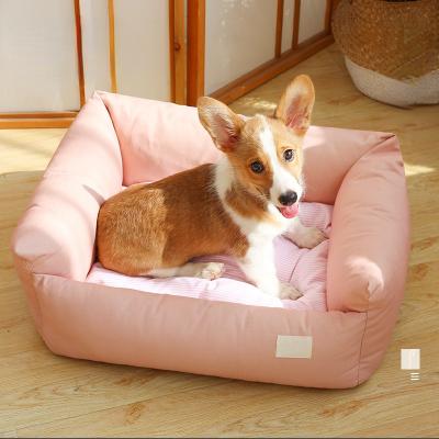 China Wholesale High Grade Non-stick Nest Mechanical Washing Mat Small and Removable Middle Dog Cat Kennel Bed for sale