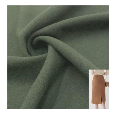 China Memory A3292-4 TR suede polyester knitted casual dresses for women 2020 women's fall clothes knitting fabric for sale