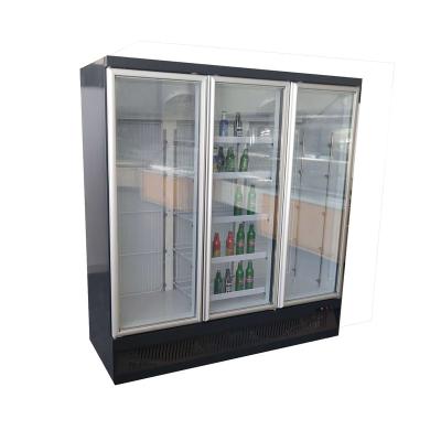 China Single-Temperature FC-DT188F Commercial heating wire defogging glass display freezer high quality made in China for sale