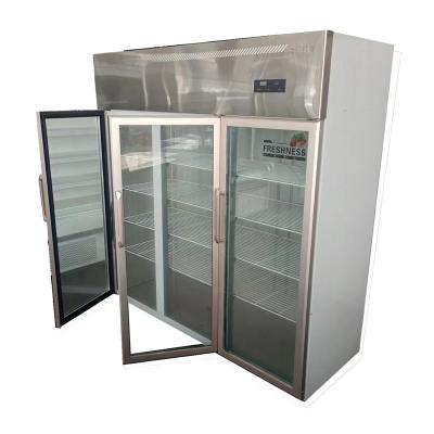 China Single-Temperature Customizable supermarket shelves freezer deep freezer display racks commercial refrigerator commercial freezer display for sale