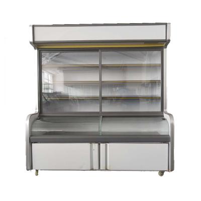 China Hotel TCD-1600S supermarket shelves freezer deep freezer display racks display racks fridge for sale