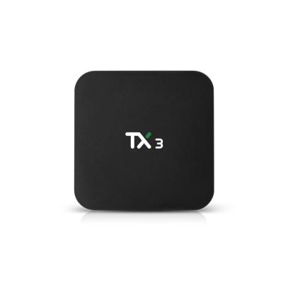 China New Arrival Android 9.0 TV Box Tx3 5g Wifi Amlogic S905x3 Dual Band Widevin DRM L1 Quad Core Tvbox Tx3 105*105*15mm for sale