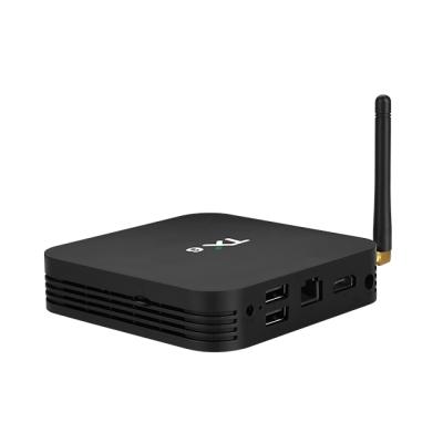 China High Back Quad Core IPTV Smart Box Internet TV Set Top Box 4K Android TX6 for sale