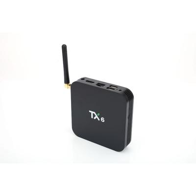 China Tanix TX6 Allwinner H6 4K Quad Core Android 9.0 Smart TV Box 4GB 32GB 64GB TX6 103*103*23mm for sale