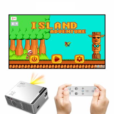 China Factory Price Jet Dual WIFI Home Theater Full HD 1080P LCD Video Game Projector OEM Smart Android 9.0 Short for sale