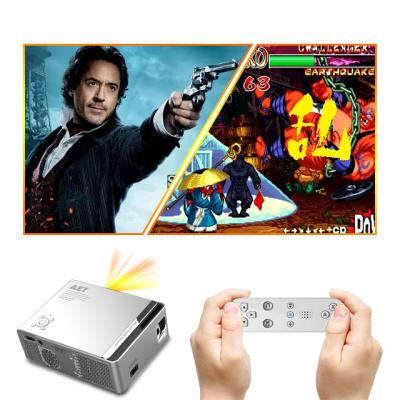 China Amlogic S905W Video Game Projector Full HD Android 9.0 BLE 5.0 High Quality Short Throw Dual WIFI for sale