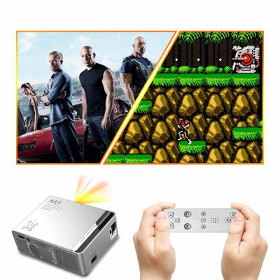 China Short Throw Portable Tanix Home Theater 1080P Flash 2GB 32GB Memory Android 9.0 Smart Game Projectors for sale