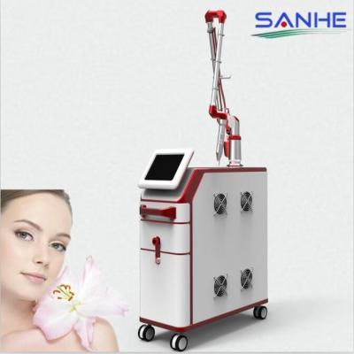 China Medical high power Q switch ND:YAG Laser / Laser tattoo removal machine / fotona laser for sale